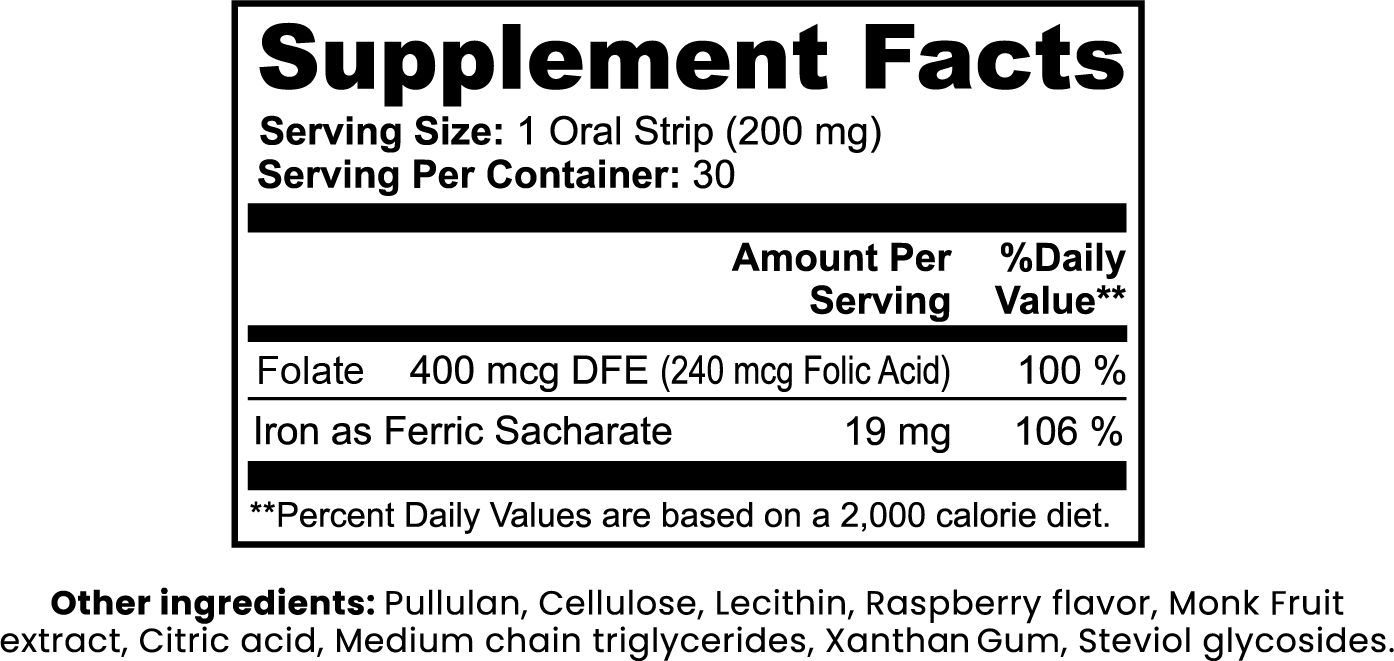 Nutra Popi Iron Strips